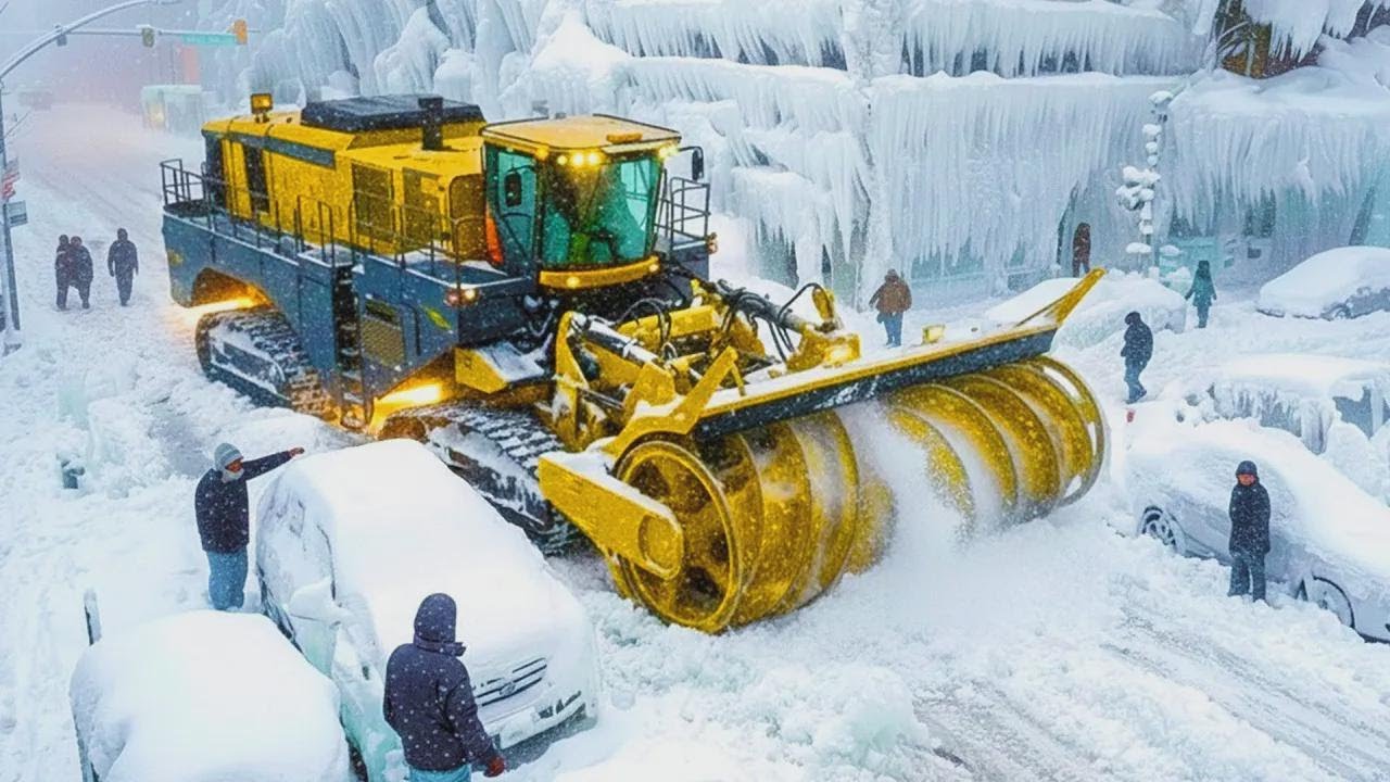 Nothing Beats These Machines When It Comes to Clearing Snow Off the Roads