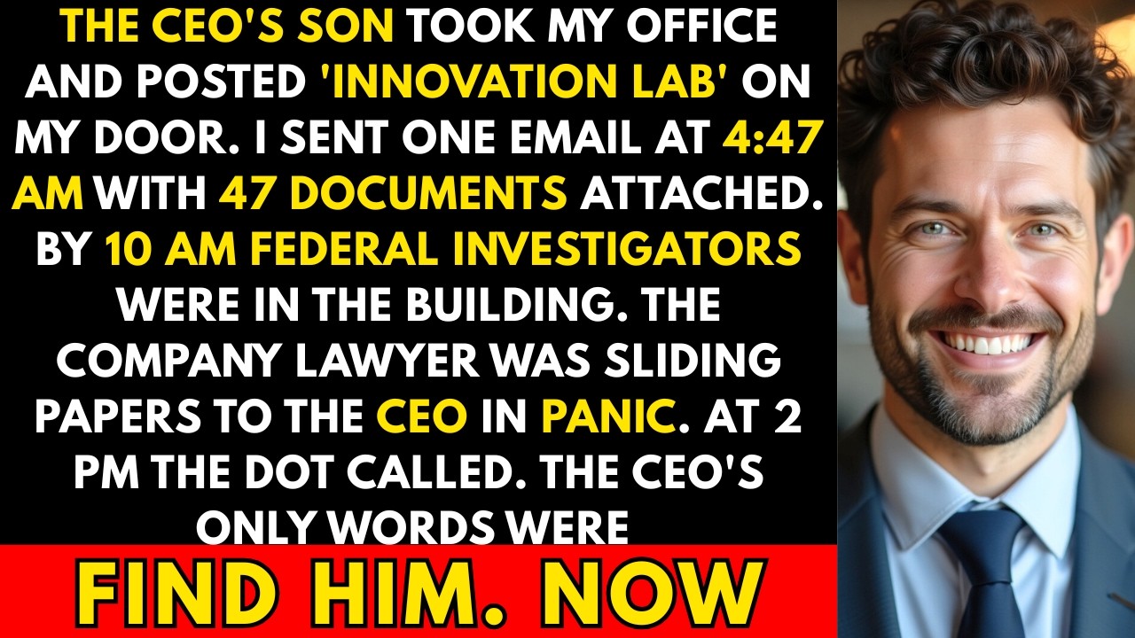 The CEO's Son Stole My Office. I Exposed His Fraud And Destroyed The Company | OFFICE REVENGE