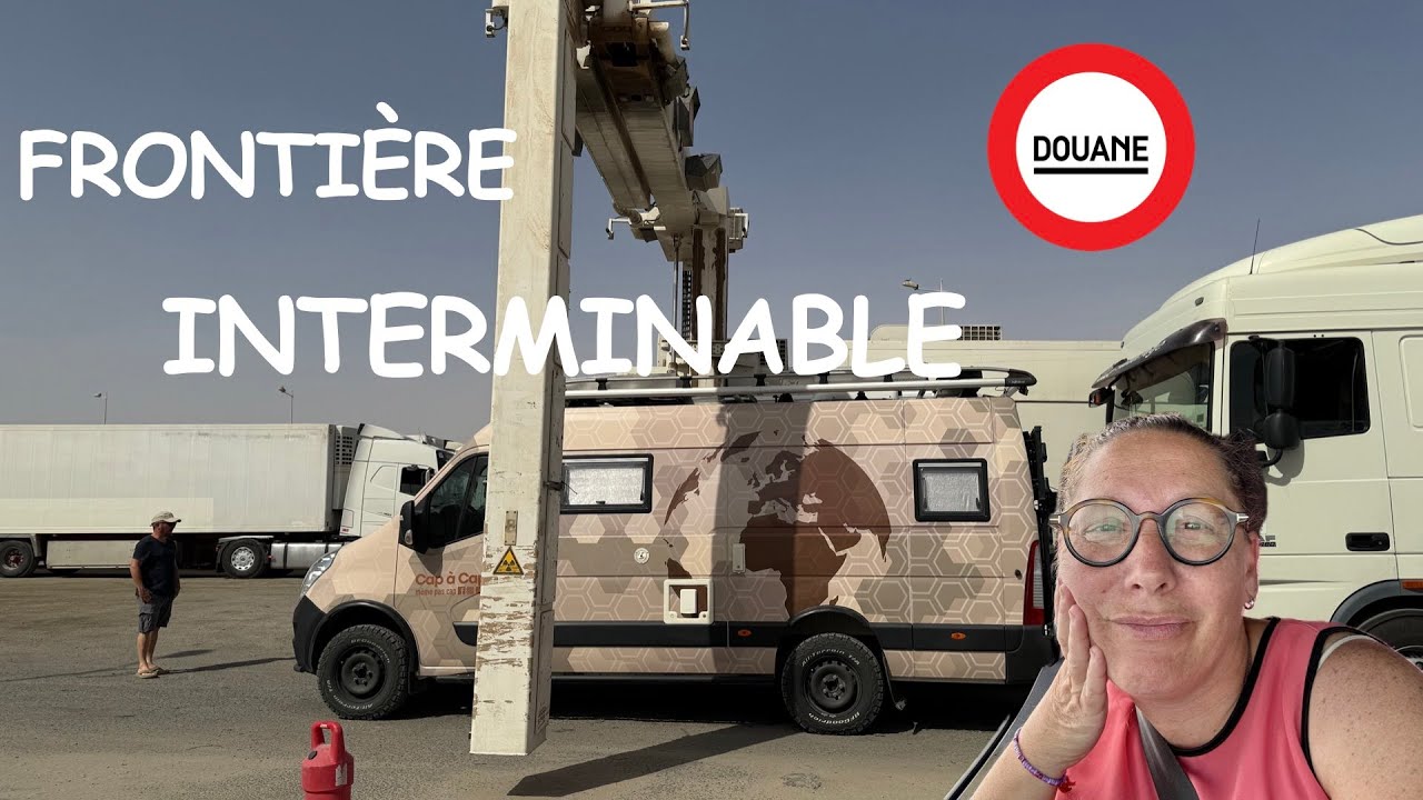 3.Maroc/Mauritanie: Notre 1ère frontière AFRICAINE !
