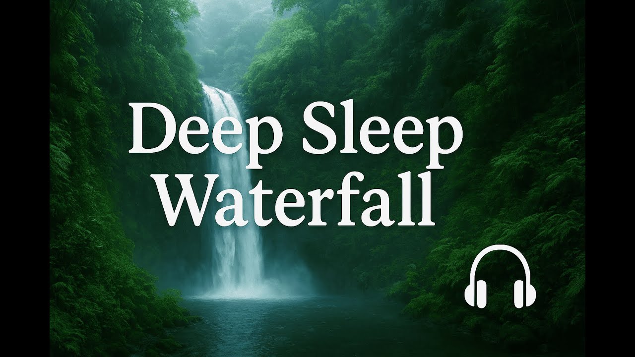 ASMR Relaxation | Waterfall Sounds for Sleep & Meditation