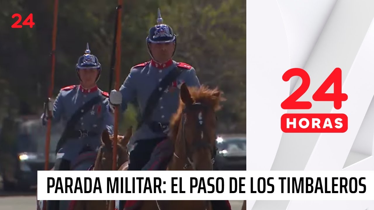 Encantaron al público: el paso de los Timbaleros por la Parada Militar 2024 | 24 Horas TVN Chile