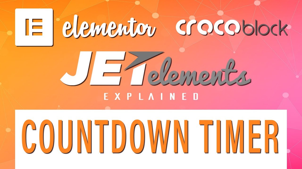 Countdown Timer | JetElements | Crocoblock | Elementor Add-On