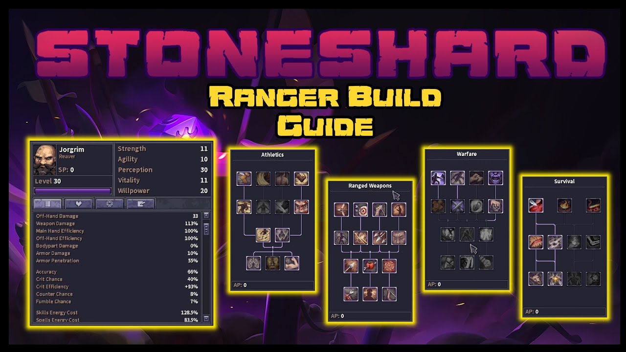 Ranger Build GUIDE! - Stoneshard - Patch 0.9.1.18