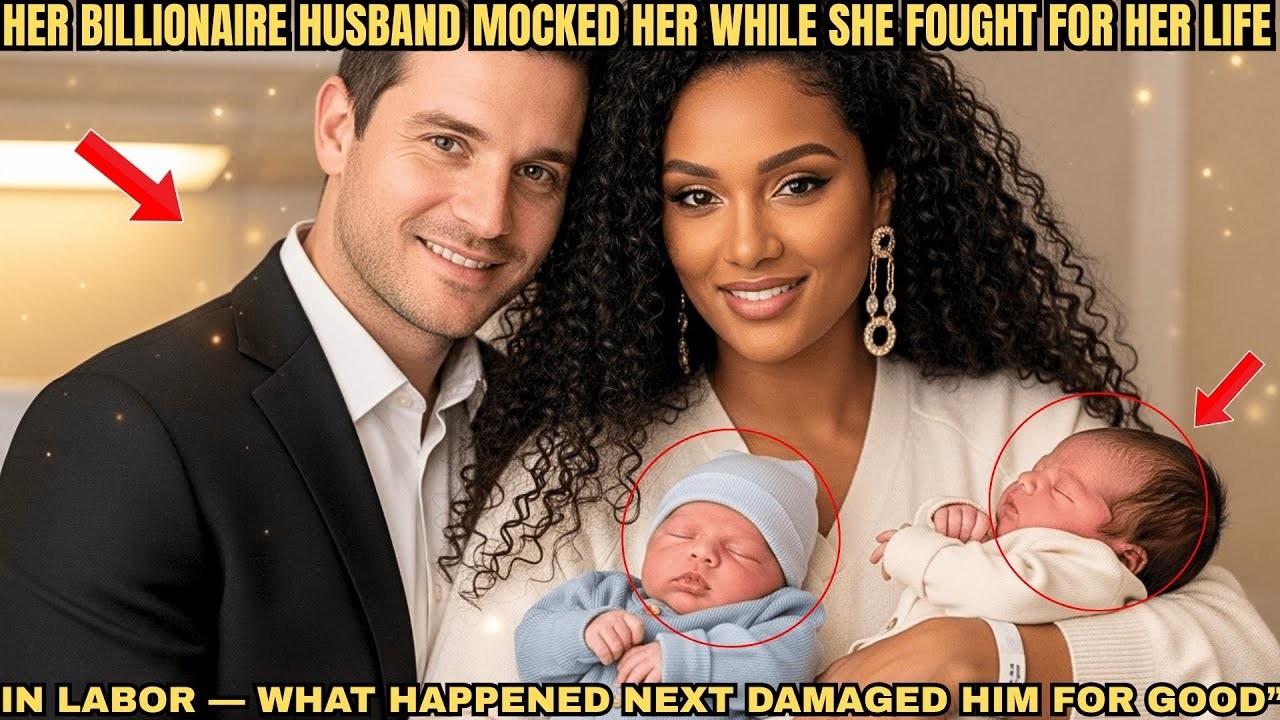 Her Billionaire Husband Mocked Her While She Fought for Her Life in Labor—What Happened Next Dama
