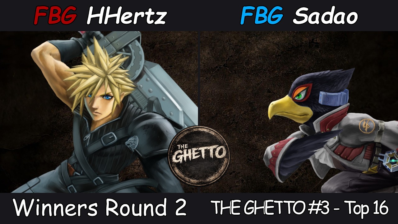 THE GHETTO #3 - FBG HHertz (Cloud,Joker) Vs. FBG Sadao (Falco)  SSBU