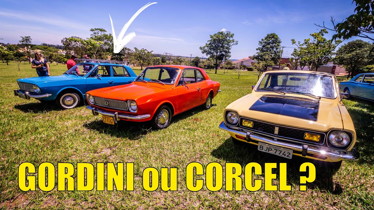 FORD CORCEL 70 ENTENDA AS DIFERENÇAS ENTRE ESSES TRES MODELOS