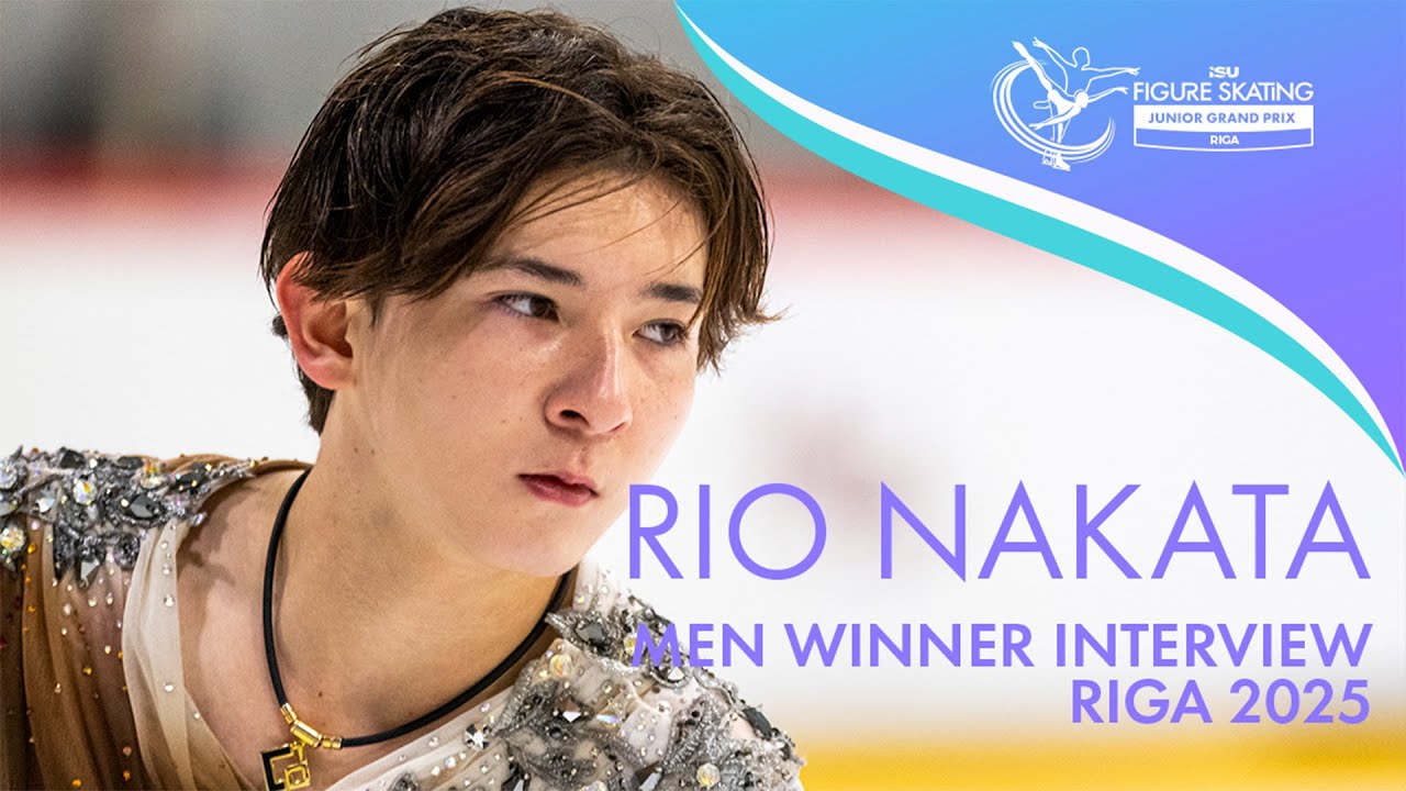 Better mindset, bigger wins! | Rio Nakata (JPN) | Men Winner Interview | #JGPFigure Riga Cup 2025