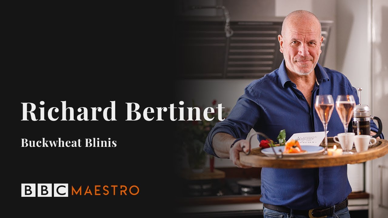 Richard Bertinet &ndash; Buckwheat Blinis with Smoked Salmon &ndash; BBC Maestro