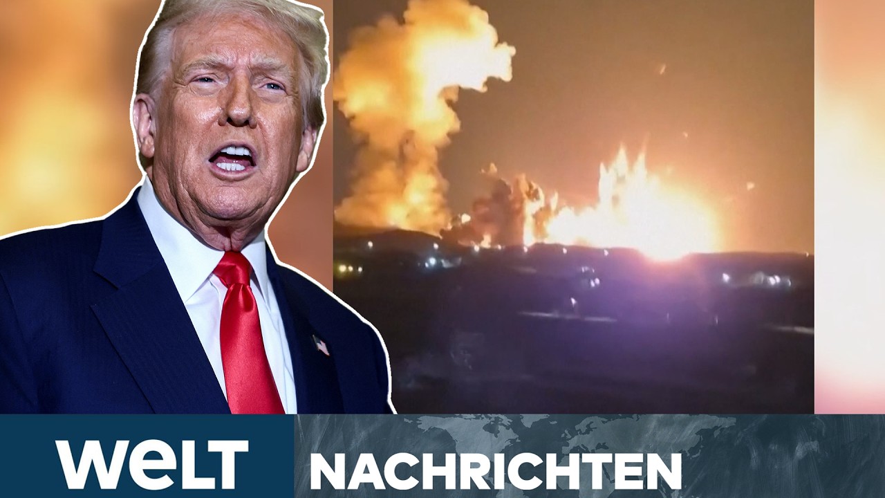 IRAN-KRIEG: Trump droht Europa! &ndash; &bdquo;Holt euch euer eigenes &Ouml;l!&ldquo; | WELT STREAM