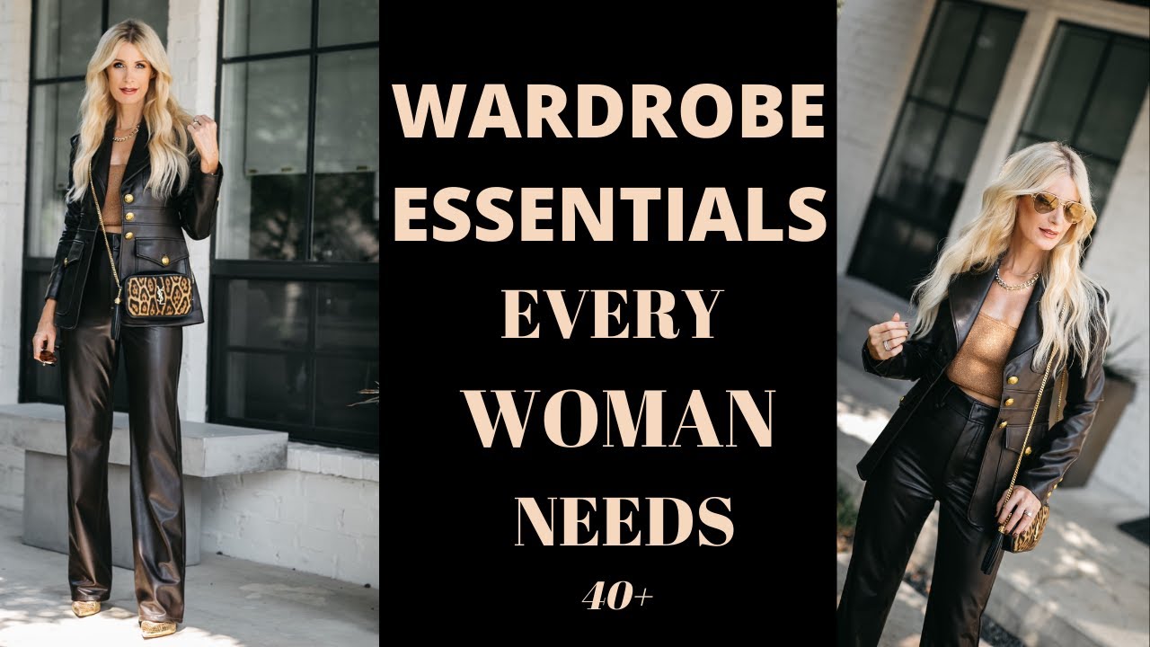 10 Wardrobe Staples Every Woman Over 40 Needs | Fashion Over 40