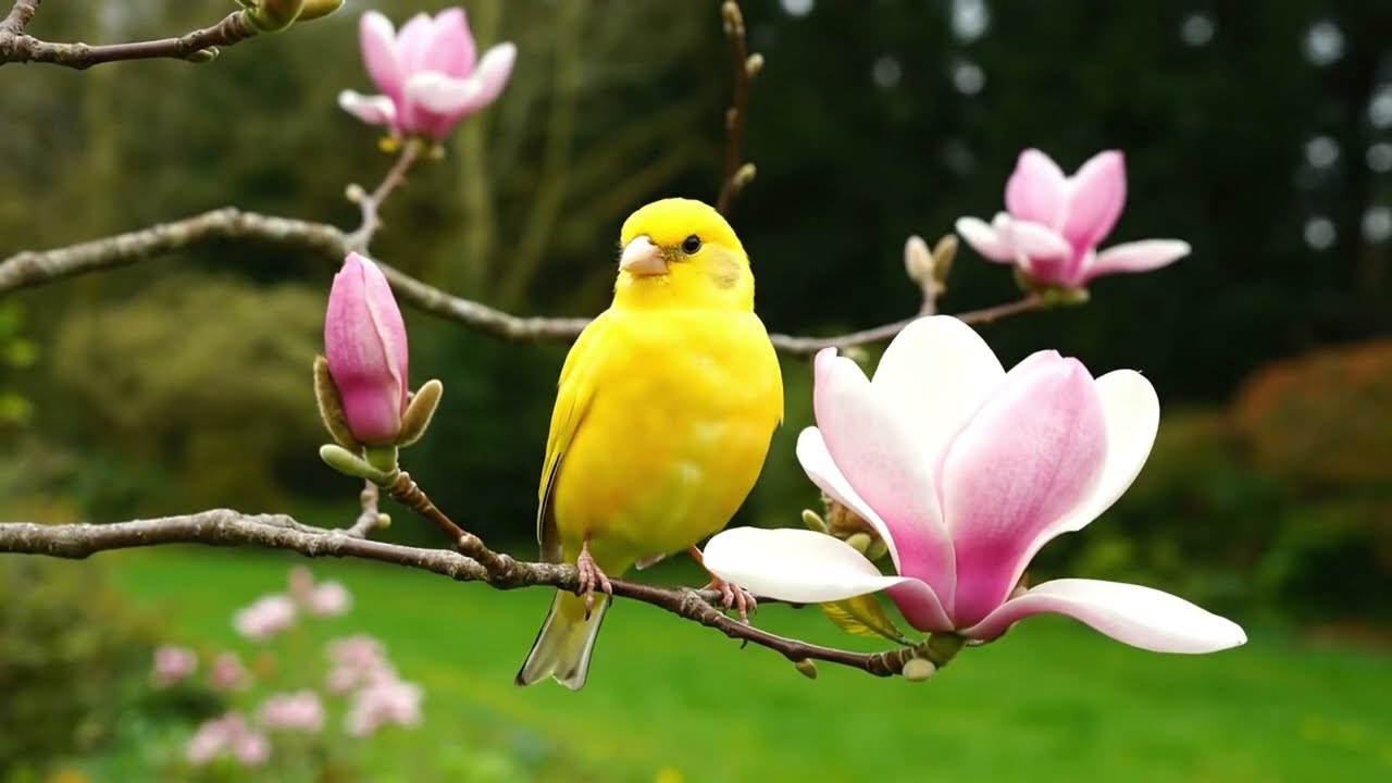 4K Serenity: Birds & Piano — A Sleep and Relaxation Journey