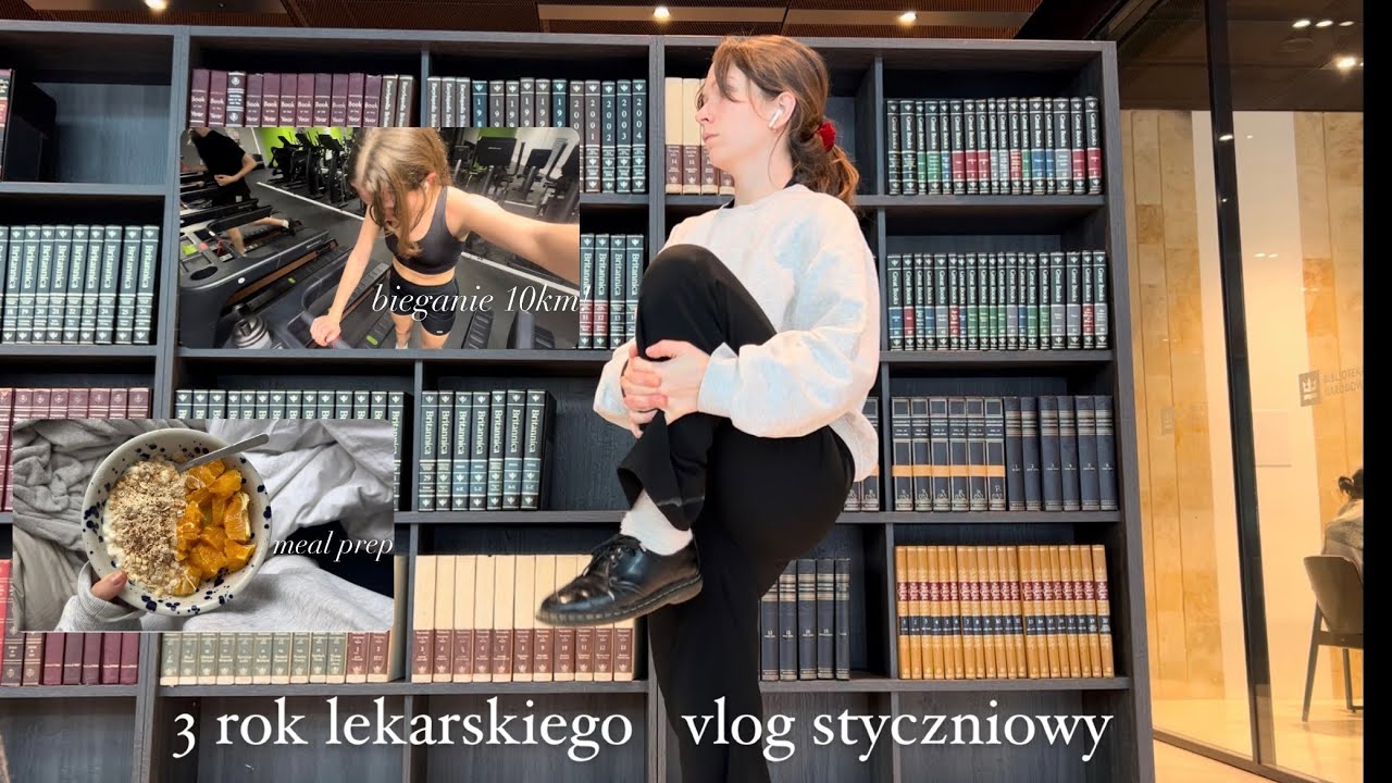 styczeń med student: biaganie, meal prep, mikro/farma📖