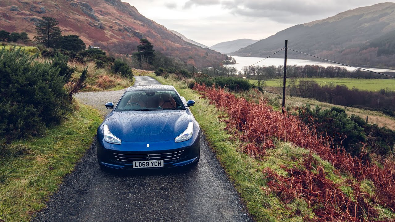 Каково ездить на моём Ferrari GTC4 Lusso? | Scottish Roadtrip