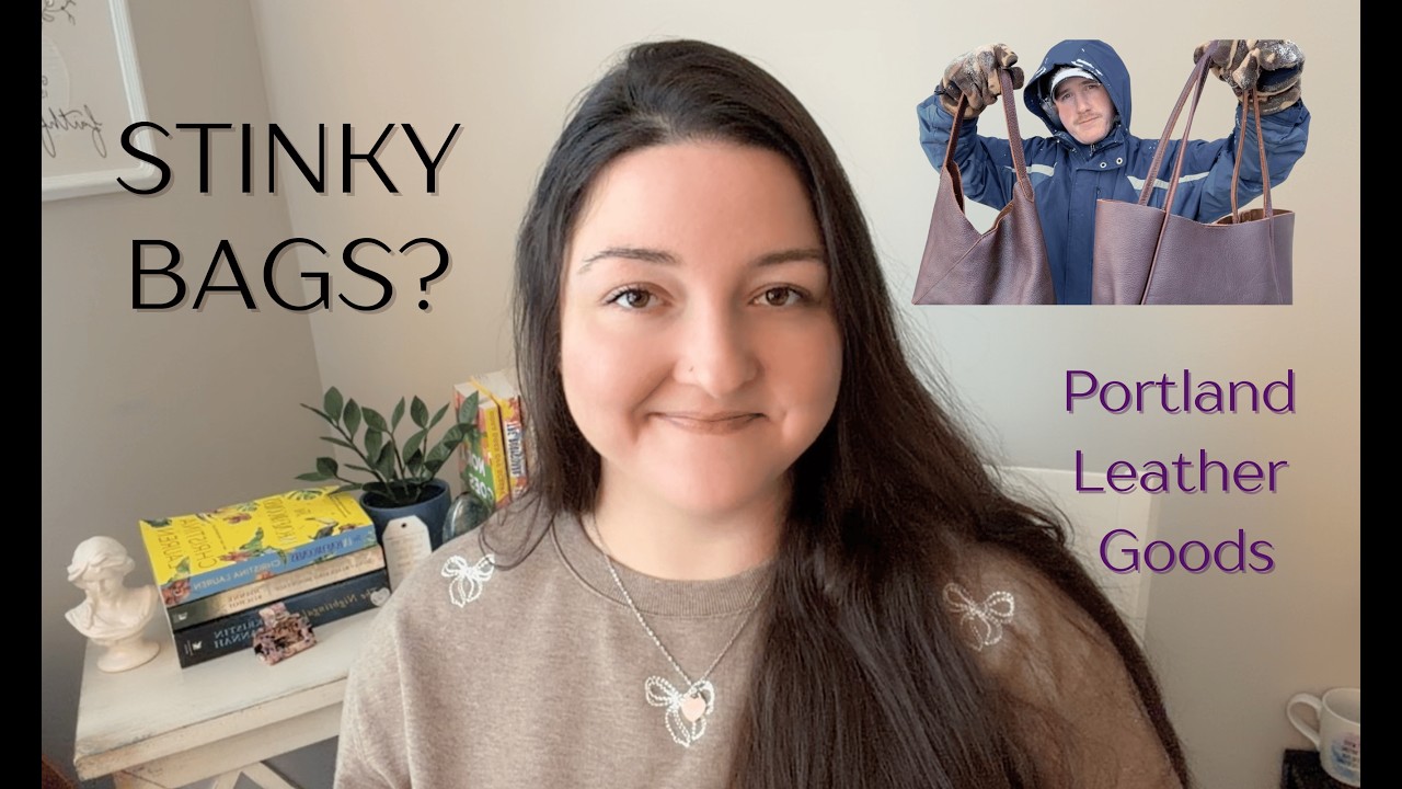 When Leather Bags Smell… Here’s What I Do 😅 | Portland Leather