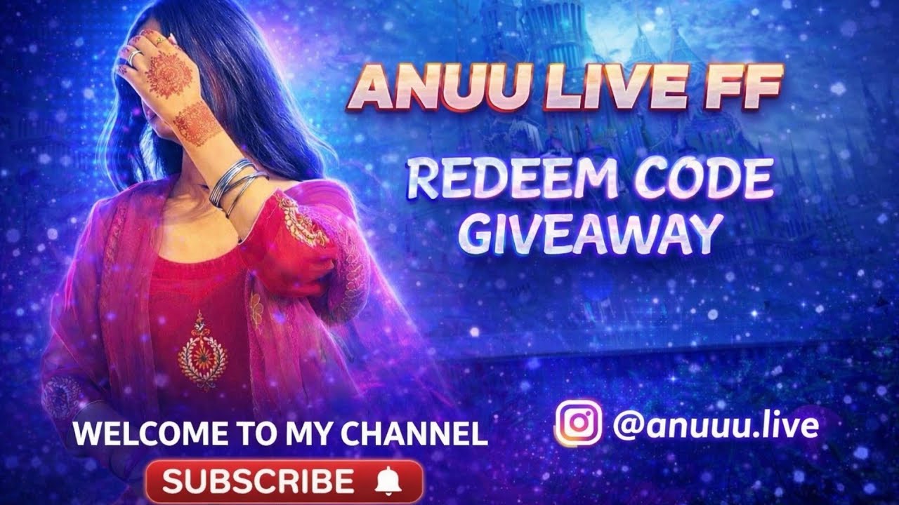 🔴LIVE MEGA REDEEM CODE GIVEAWAY 🎁|| GIRL GAMER ID REACTION 😍💗 #FREEFIRE