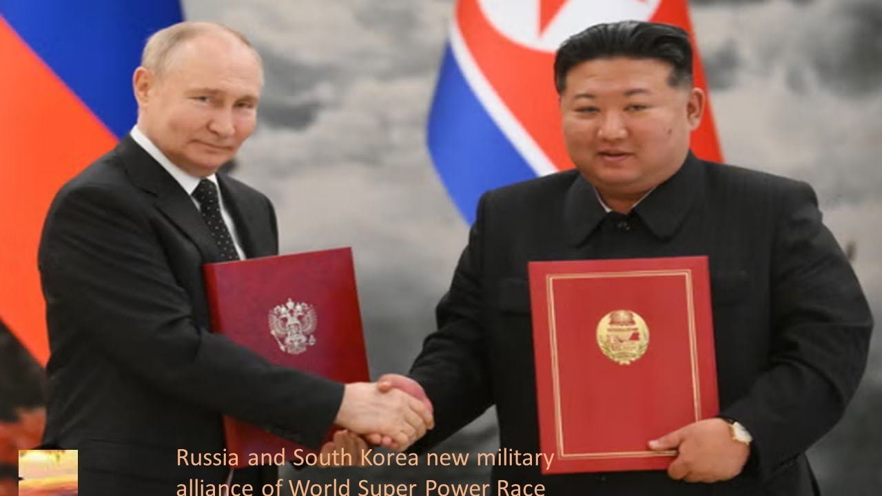Russia and South Korea new military alliance of World Super Power Race