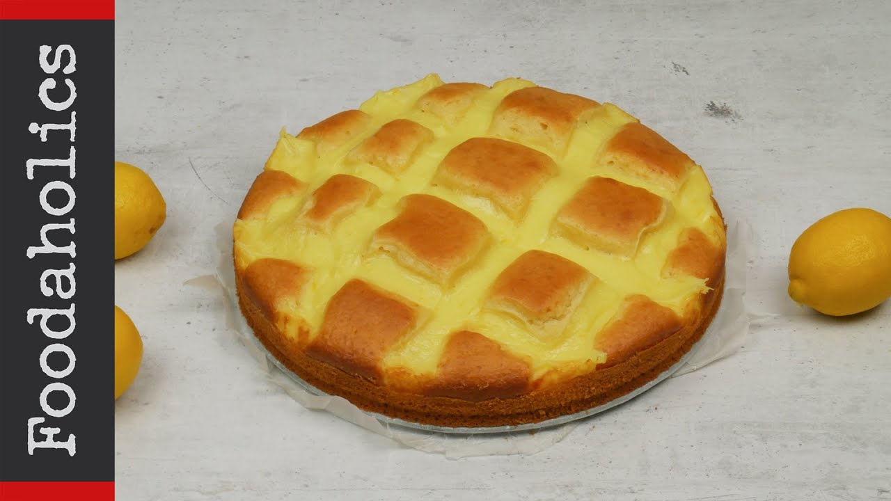 Κέικ λεμονιού με πρωτότυπη κρέμα | foodaholics