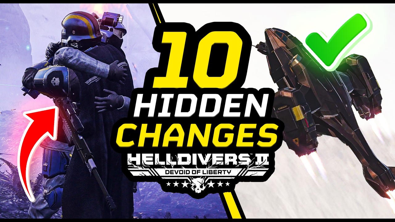 10 скрытых изменений в обновлении Devoid of Liberty для Helldivers 2, которые вы могли пропустить