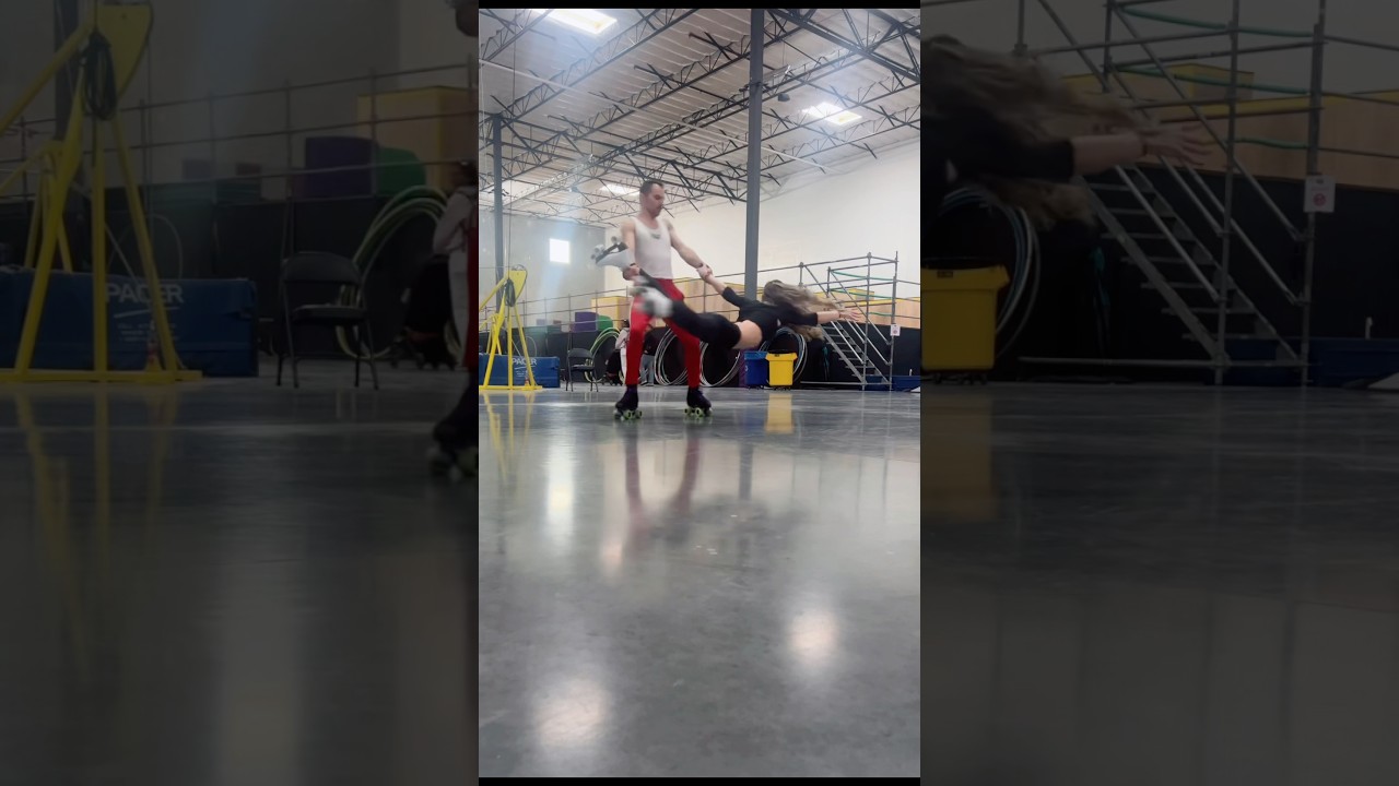 When work is play 😎 #skating #circus #wintervibes #adulting #lifeisbeautiful