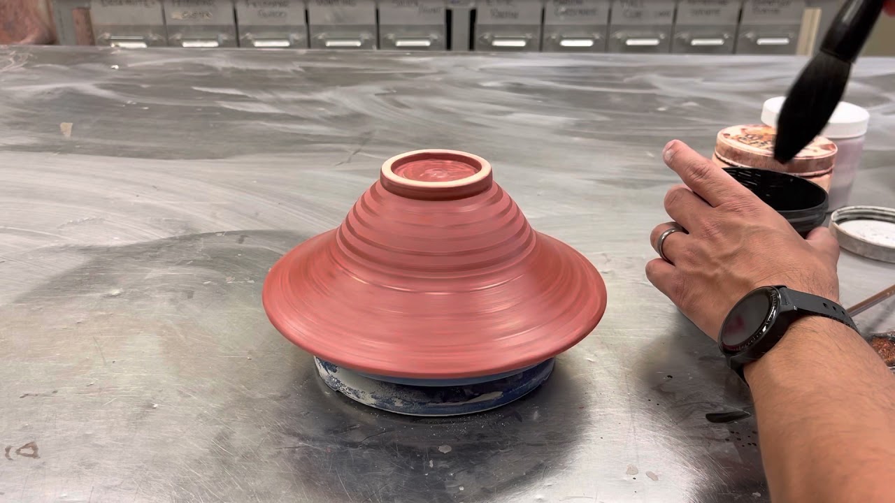 Glazing for beginners: Using Wax Resist and Colorant Washes