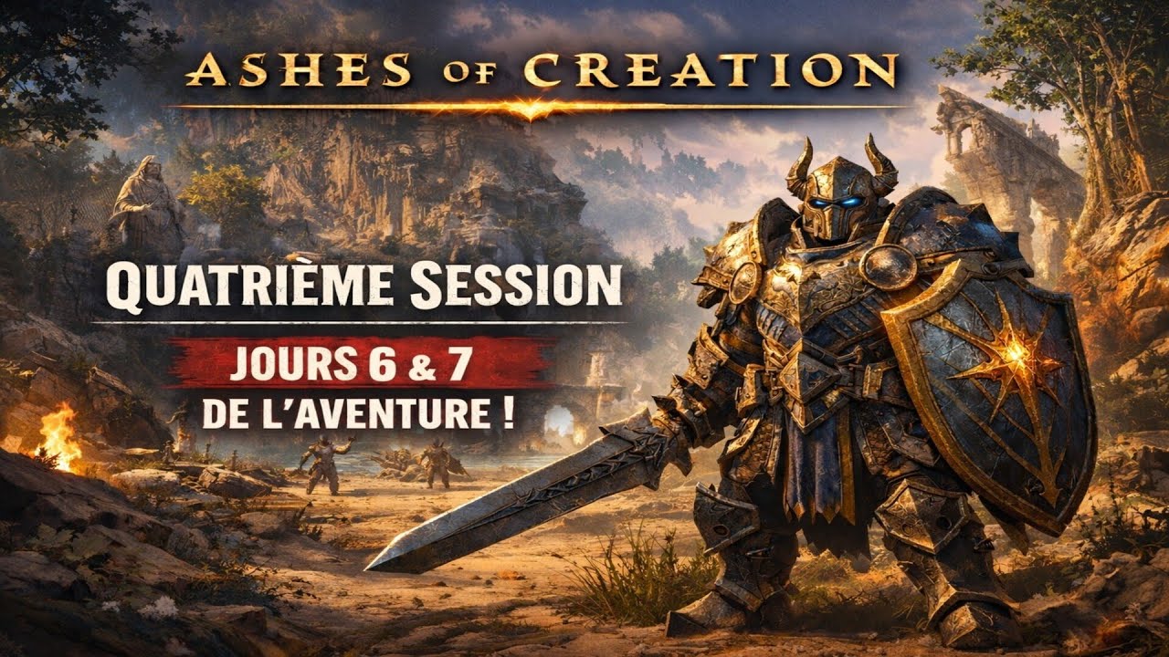 ASHES OF CREATION - L'AVENTURE TANKTACULAIRE J6 & J7