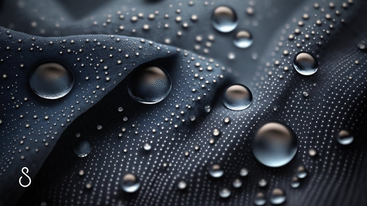 Rain On Fabric | Black Screen | Rain ASMR Sounds For Sleep, Study, Meditation