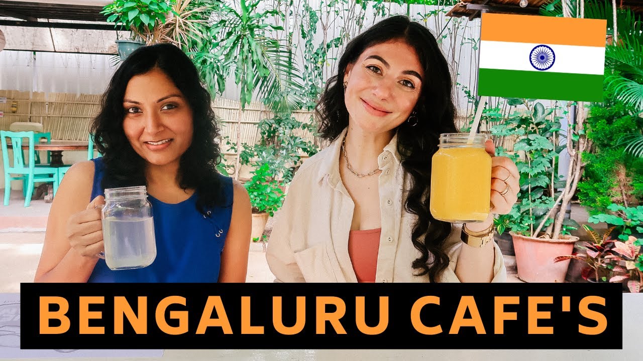 Bangalore cafe hopping as a foreigner in India vlog | TRAVEL VLOG IV