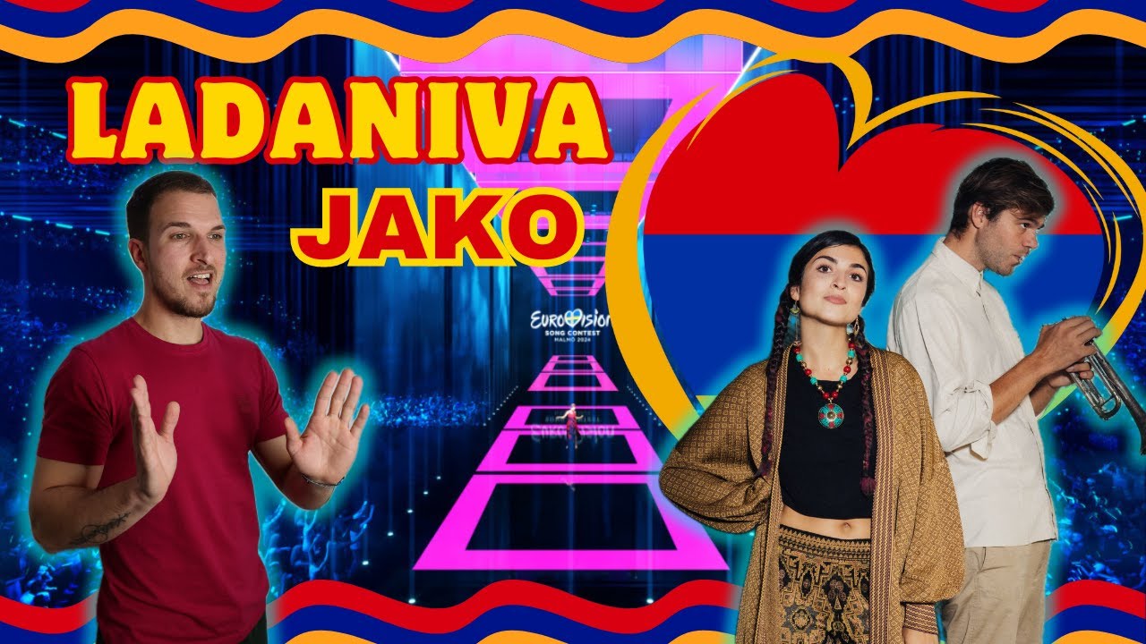 🇦🇲 LADANIVA - Jako (EUROVISION 2024 ARMENIA) REACTION