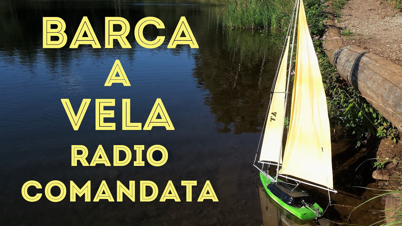 Barca A Vela Radio Comandata e Autocostruita Con Parti di Riciclo - Fai Da Te
