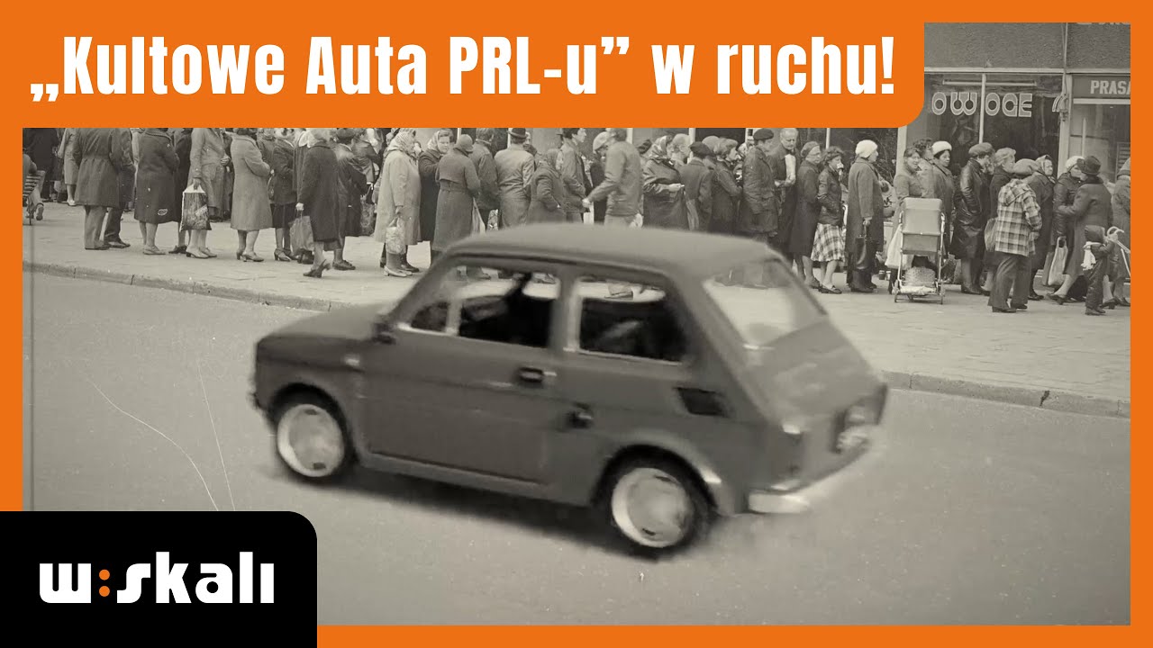 Kultowe Auta PRL-u na ulicach Warszawy | Modele samochodów w ruchu! #kap #deagostini