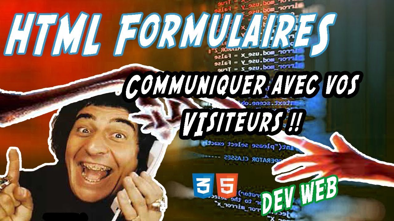 [15] HTML Formulaires GET POST !!