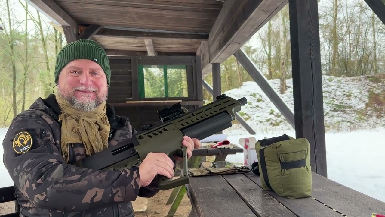 Kolimator FRENZY PLUS na strzelbie TAVOR TS12 - szybka regulacja #vectoroptics #guide #airsoft