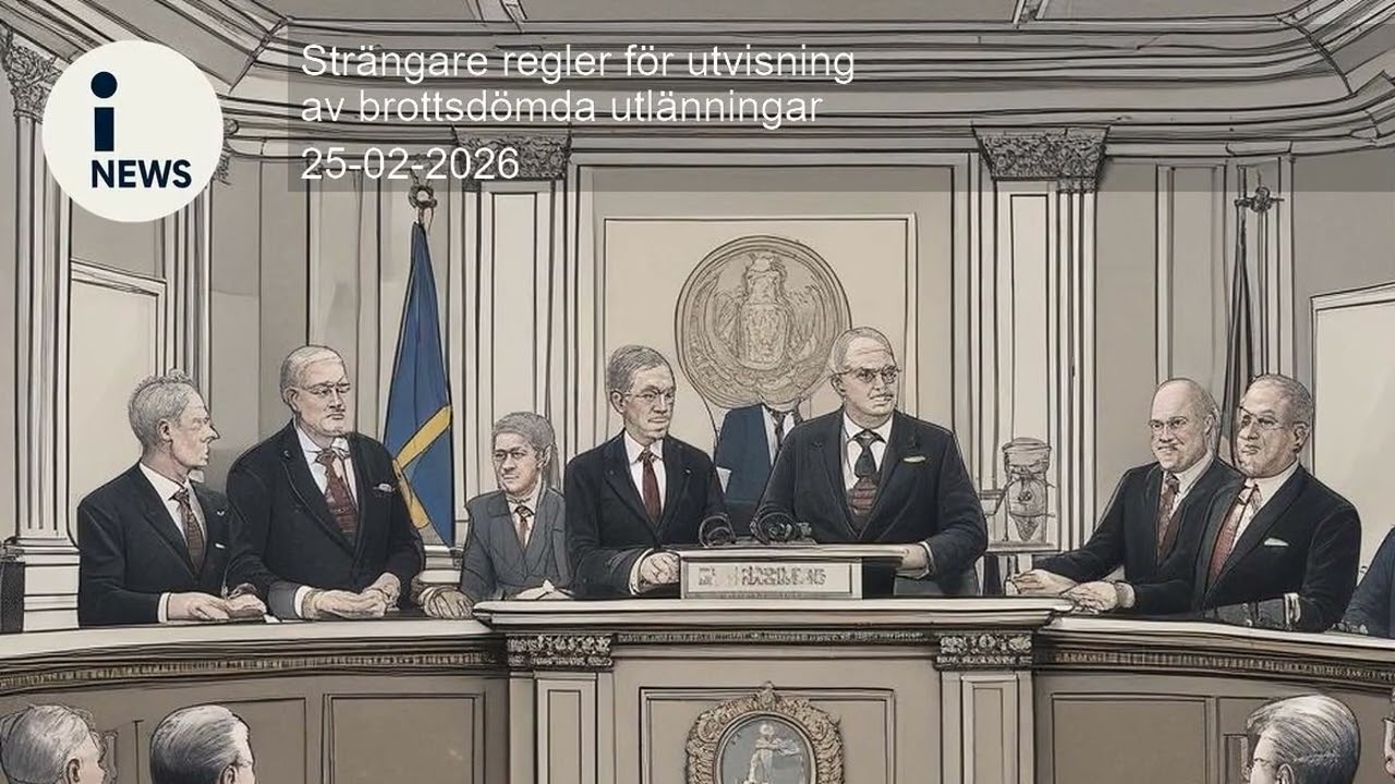 Strängare regler för utvisning av brottsdömda utlänningar
