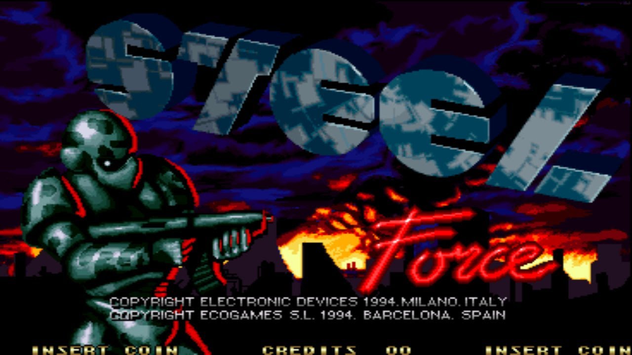 Steel Force 1994 Electronics Devices/Ecogames Mame Retro Arcade Games