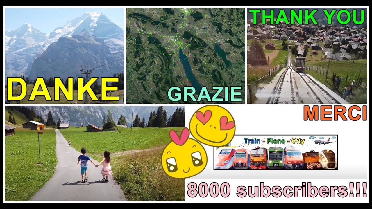 Thomas1980 sagt danke!  8000 Subscribers special video!  THANK YOU, VIELEN DANK!  ICH gr&uuml;sse alle!