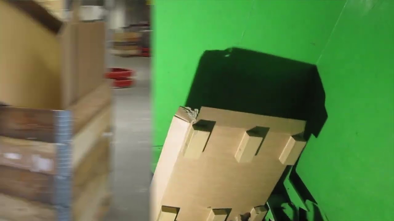Shredder VZ1860 på komprimator gör hanteringen enklare och snabbare