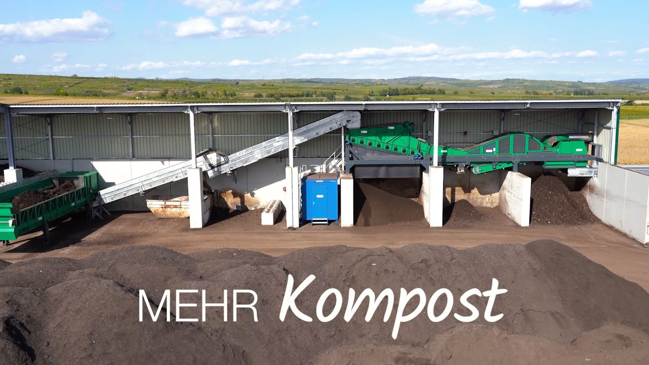 Kompostaufbereitung mit dem Aeroselector