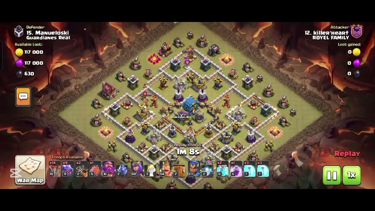 ВОЙНА COC АТАКА драконов #clashofclans #gaming #mobilegame