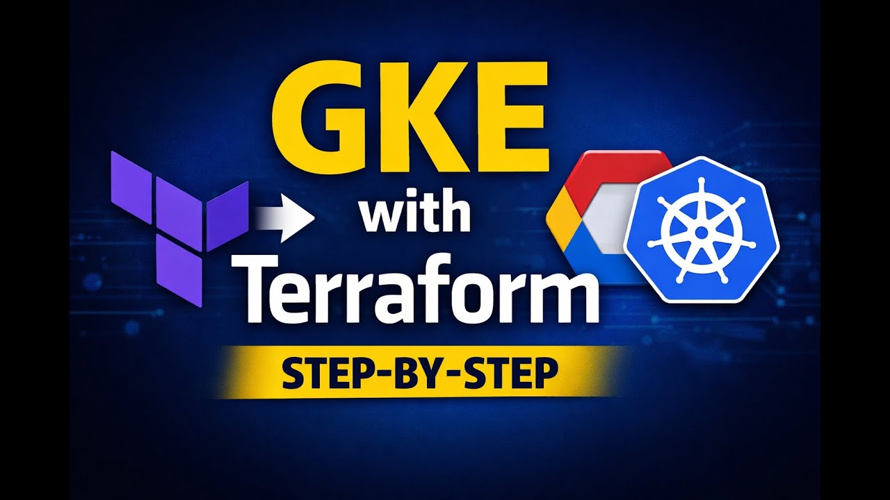 Create Google Kubernetes Cluster on GCP Using terraform Module#kubernetes #gke #terraform #storage 
