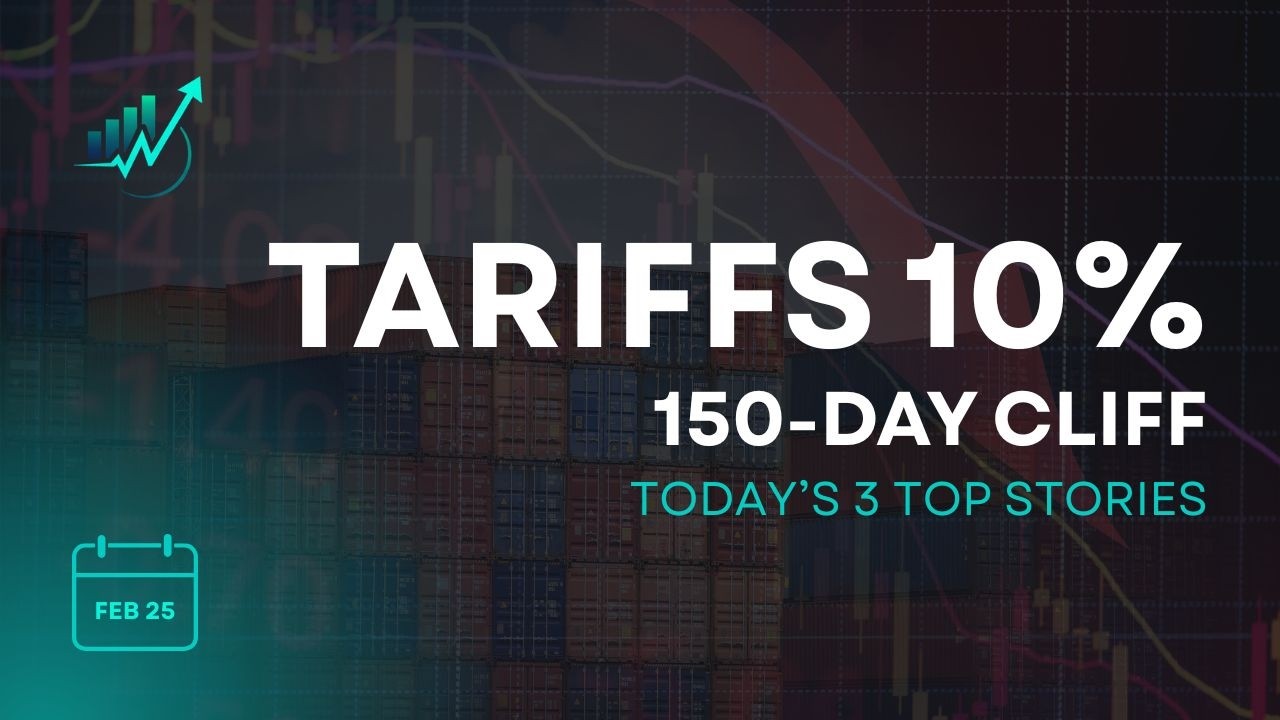 Markets Today: 10% Tariffs Now Live, 150-Day Cliff | Meta–AMD $100B+ AI Deal | Nvidia Next