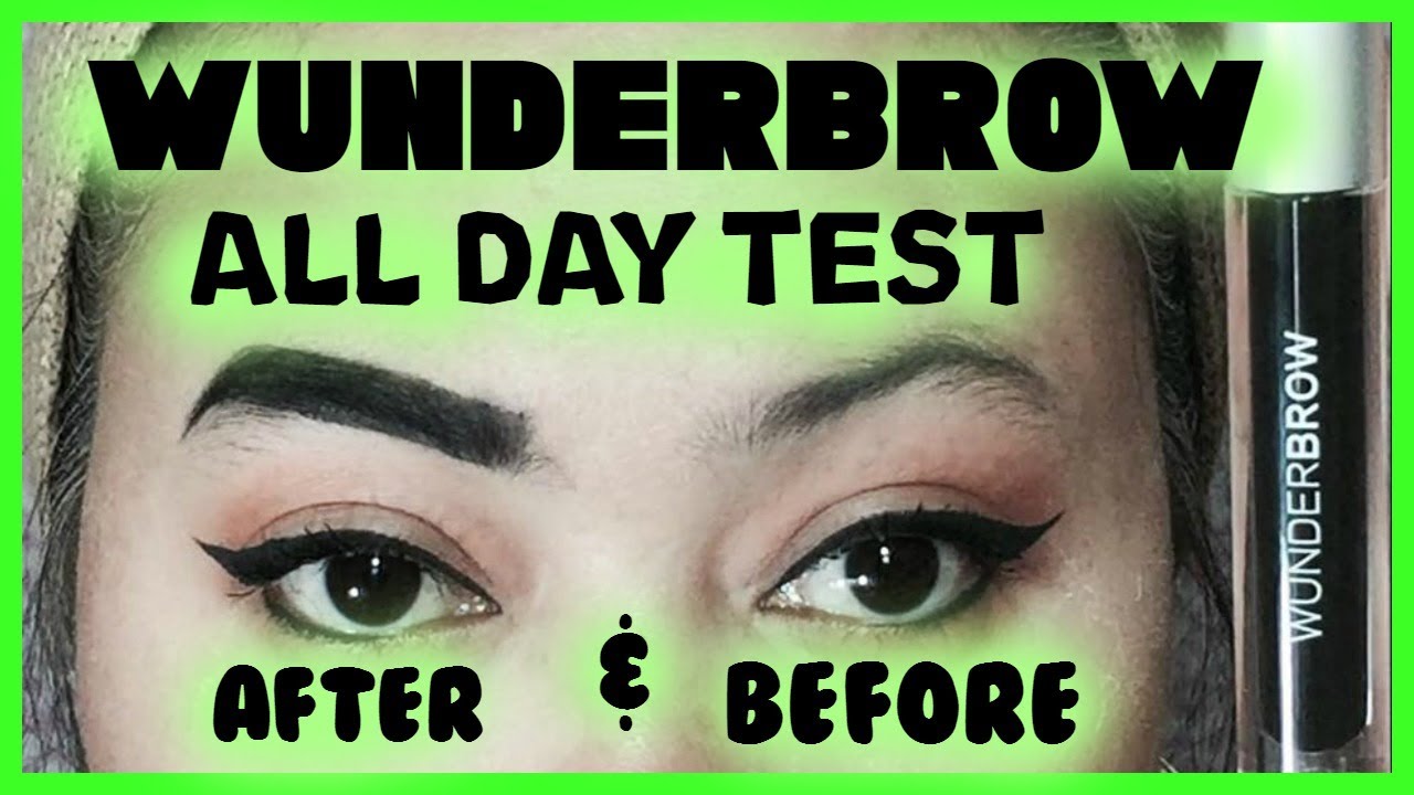 WUNDERBROW ALL DAY TEST FULL REVIEW || CANDY'S ROUGE