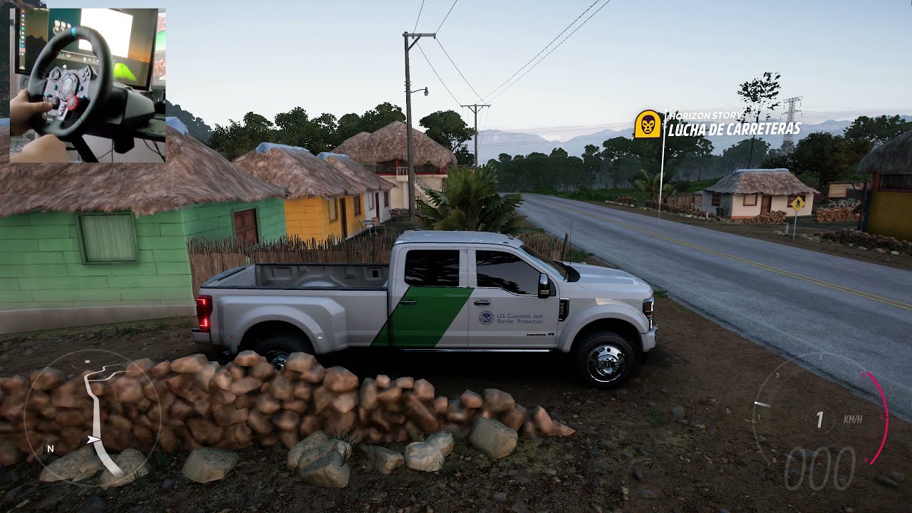 Border patrol | Ford Super Duty F-450 2020 475hp | Forza Horizon 5 | Logitech G29 Gameplay