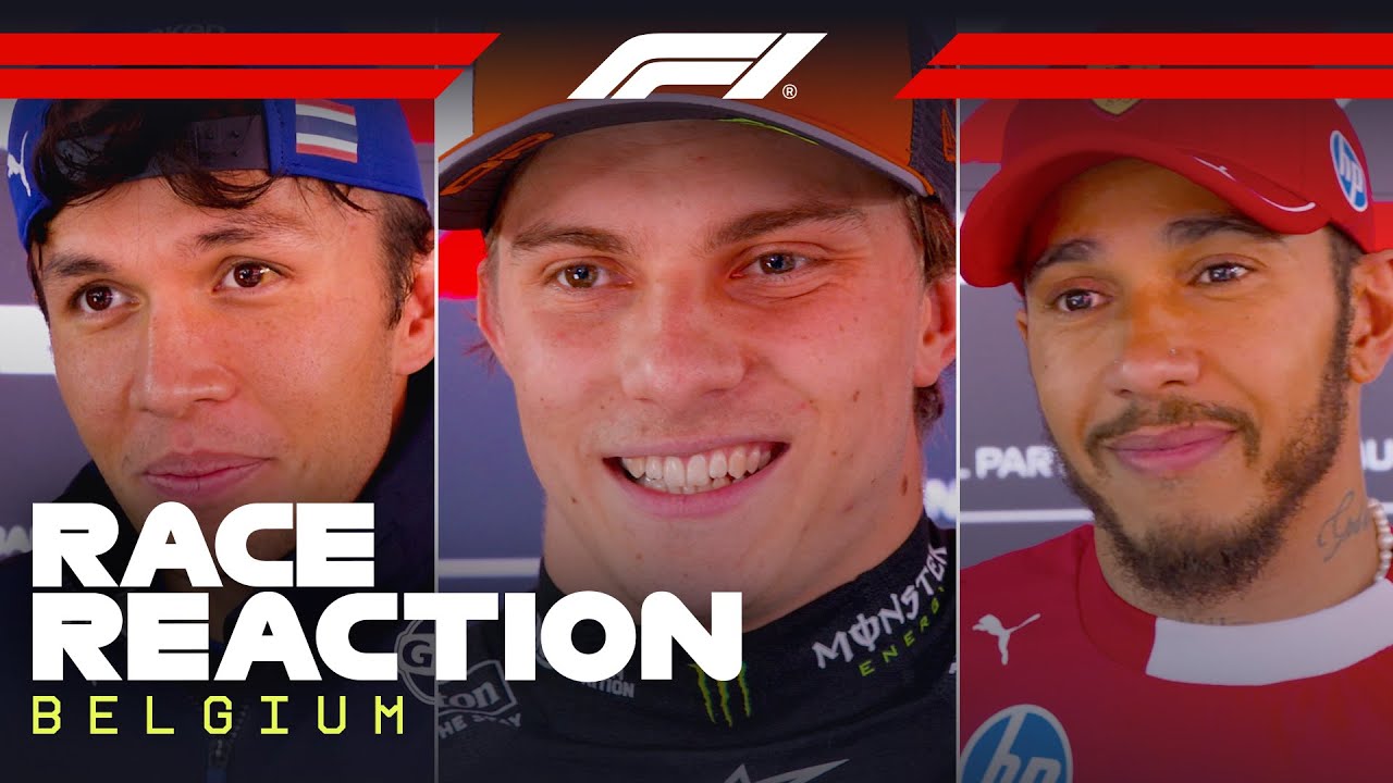 Drivers React After The Race | 2025 Belgian Grand Prix