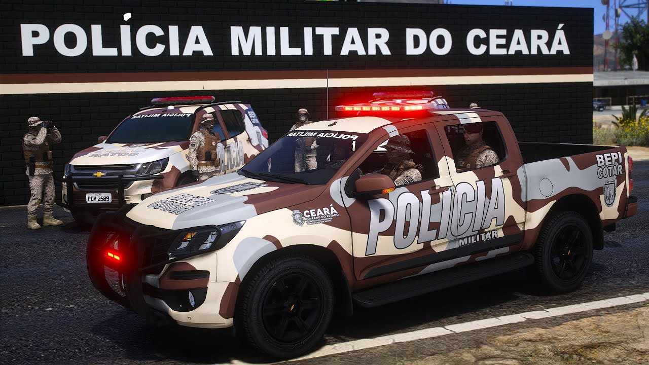 AB0RDAGEM PADRÃO no INTERIOR - BEPI / COTAR PMCE | GTA 5 POLICIAL