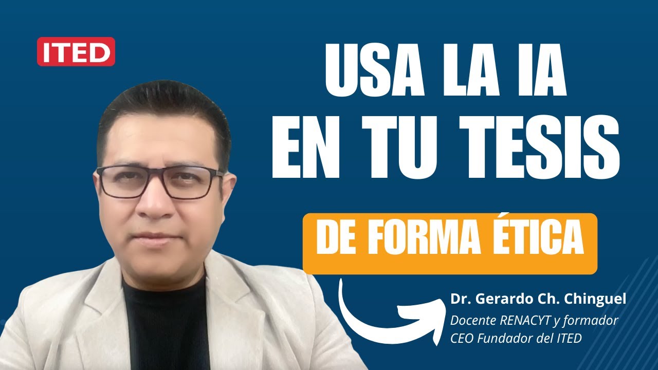 #Tutorial para usar la #ia en tu #Tesis de forma ética