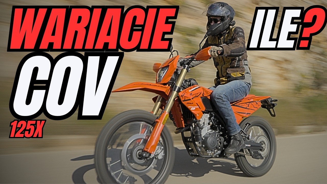 QJMotor COV 125X | Sprawne Enduro za mniej niż 13 000 PLN