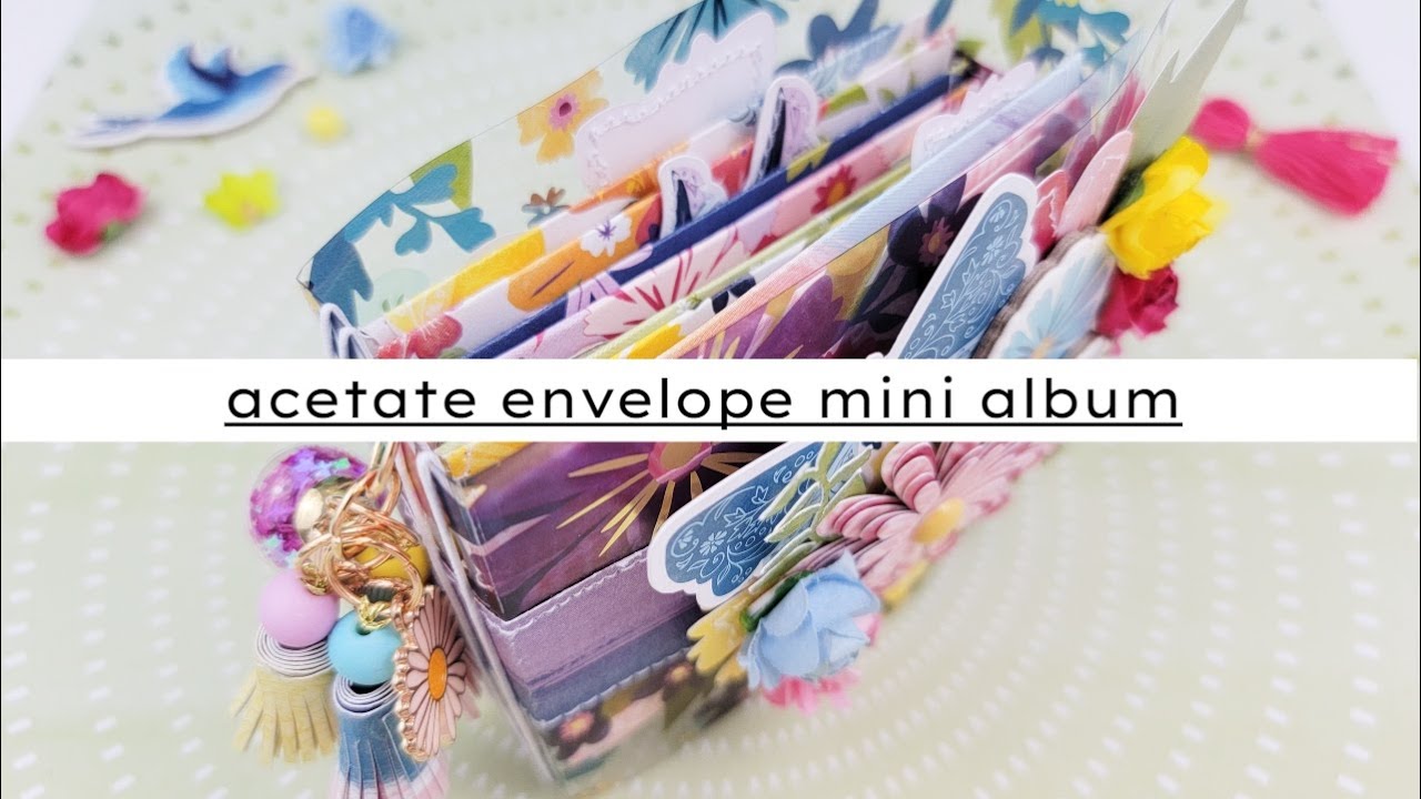 Acetate Envelope Mini Album | Summer Bash | Day 4