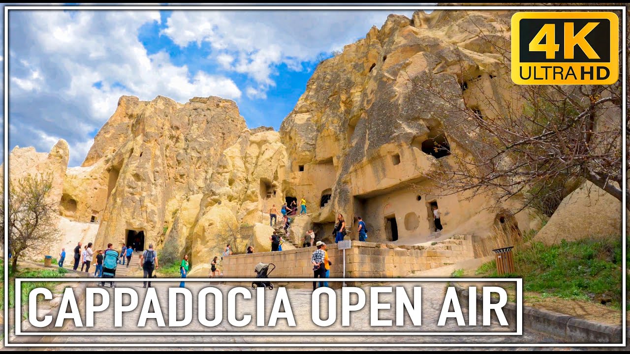 Cappadocia Kapadokya 4K Walking Tour Nevşehir/Turkey