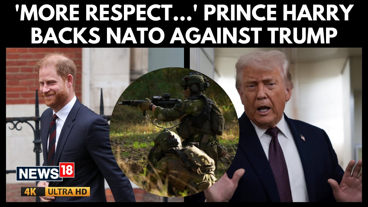 Prince Harry Defends NATO Sacrifices After Trump Remarks, Speaks Out On Afghanistan War Losses | 4K
