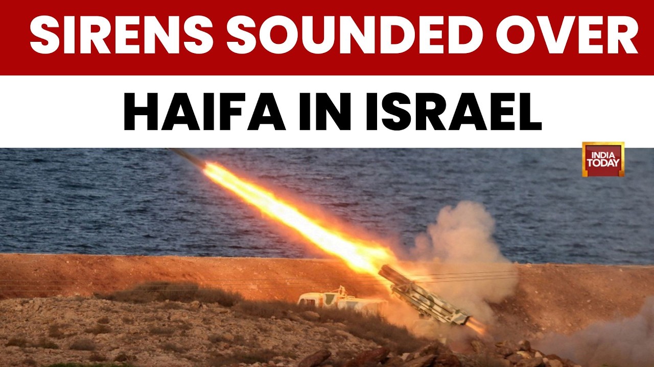 Sirens in Haifa as Israel intercepts Iranian missiles; oil prices surge amid escalation